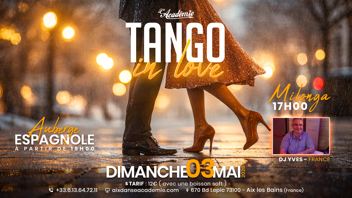 soirée de tango argentin